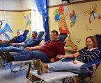 Voluntários doaram sangue em Fronteira
