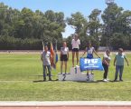 Clube Elvense de Natação (CEN), na modalidade de atletismo esteve presente na cidade de Beja