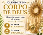 A Unidade Pastoral de Elvas assinala esta quinta-feira, dia 4 de junho, a Solenidade do Corpo de Deus