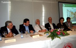 Momento da conferencia de imprensa