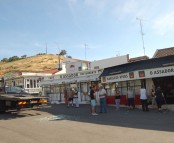 Parque do Restaurante onde se encontrava o veiculo