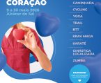 Município de Alcácer traz-lhe atividades desportivas e educativas em “Maio, Mês do Coração”