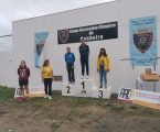 A atleta Raquel Trabuco do Clube Elvense de Natação alcançou o 1.º lugar