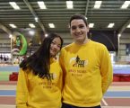 O Clube Elvense de Natação: Esteve presente com dois atletas Sara Liu e Bernardo Sequeira no escalão de juvenis femininos e masculinos.