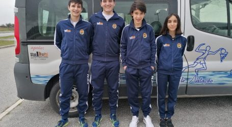 O Clube Elvense de Natação, na modalidade atletismo deslocou-se até Portalegre participou com 4 atletas: