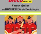 Bricomarché de Portalegre Entrega de Cheque Solidário aos Bombeiros