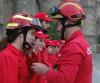 Bombeiros Voluntários de Elvas presentes no São Mateus 2018