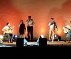 O ciclorama do Jardim Municipal de Elvas foi palco concerto com as vozes de António Vieira, Maria do Rosário e Zarinha, numa noite de muita música e animação