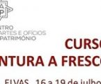 Elvas: Curso de pintura a fresco no Centro de Artes e Ofícios