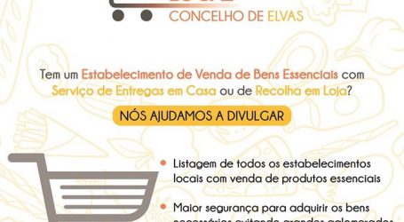 Elvas: Estabelecimentos com entrega em casa ou recolha na loja