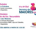 Semana dos Maiores 2022, o Município de Campo Maior vai promover um passeio à cidade de Coimbra