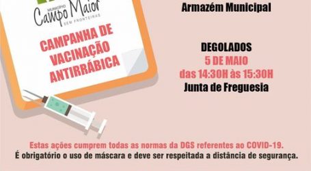 Campo Maior: Campanha de Vacinação Antirrábica e Identificação Eletrónica
