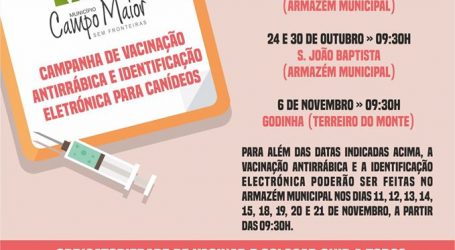 Campo Maior:  Campanha de Vacinação Antirrábica e Identificação Eletrónica