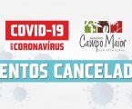 O Município de Campo Maior cancela todos os eventos