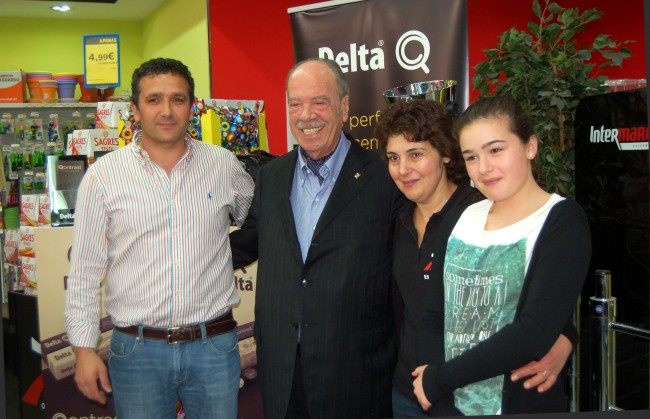 Rui Nabeiro com Pedro Esperança e Familia