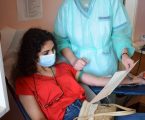Nisa com forte presença feminina em doação de sangue