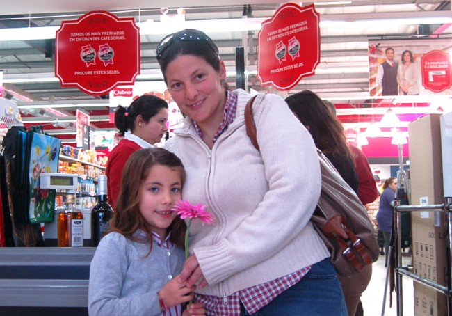 Cliente do Intermarché em Estremoz