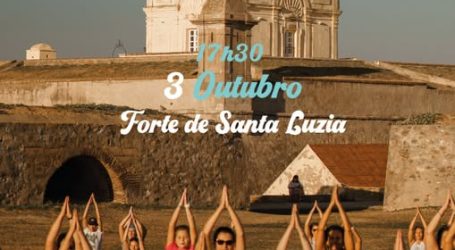 O Forte de Santa Luzia, em Elvas, recebe na tarde de sábado, 3 de outubro, às 17h30, a iniciativa “Yoga no Forte