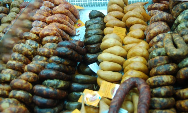 Enchidos da região Estremoz enchidos