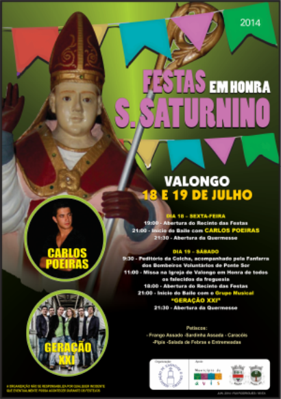 Festas de S. Saturnino
