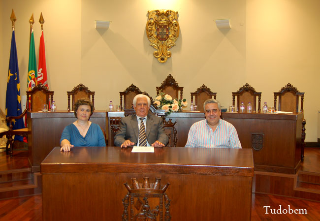 Momento da Conferência de Imprensa