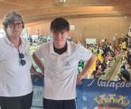 DIOGO MUNHÃO DO CLUBE ELVENSE DE NATAÇÃO PRESENTE NO TORNEIO ZONAL SUL DE INFANTIL EM PISCINA DE (25m) EM MANIQUE