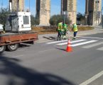 Elvas: Autarquia pinta passadeiras em toda a cidade e bairros