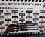 PSP:  Procedeu à apreensão de 5 armas de fogo