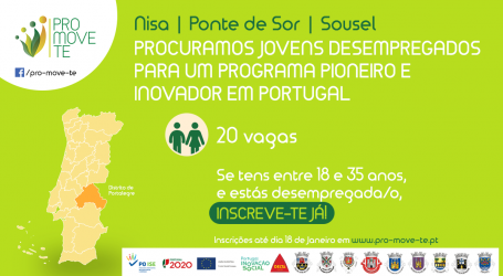 Pro-Move-Te incentiva a empregabilidade de jovens desempregados