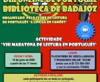 Carlos Beirão, organiza a VIII maratona de leitura ( virtual) em português no dia 10 de junho