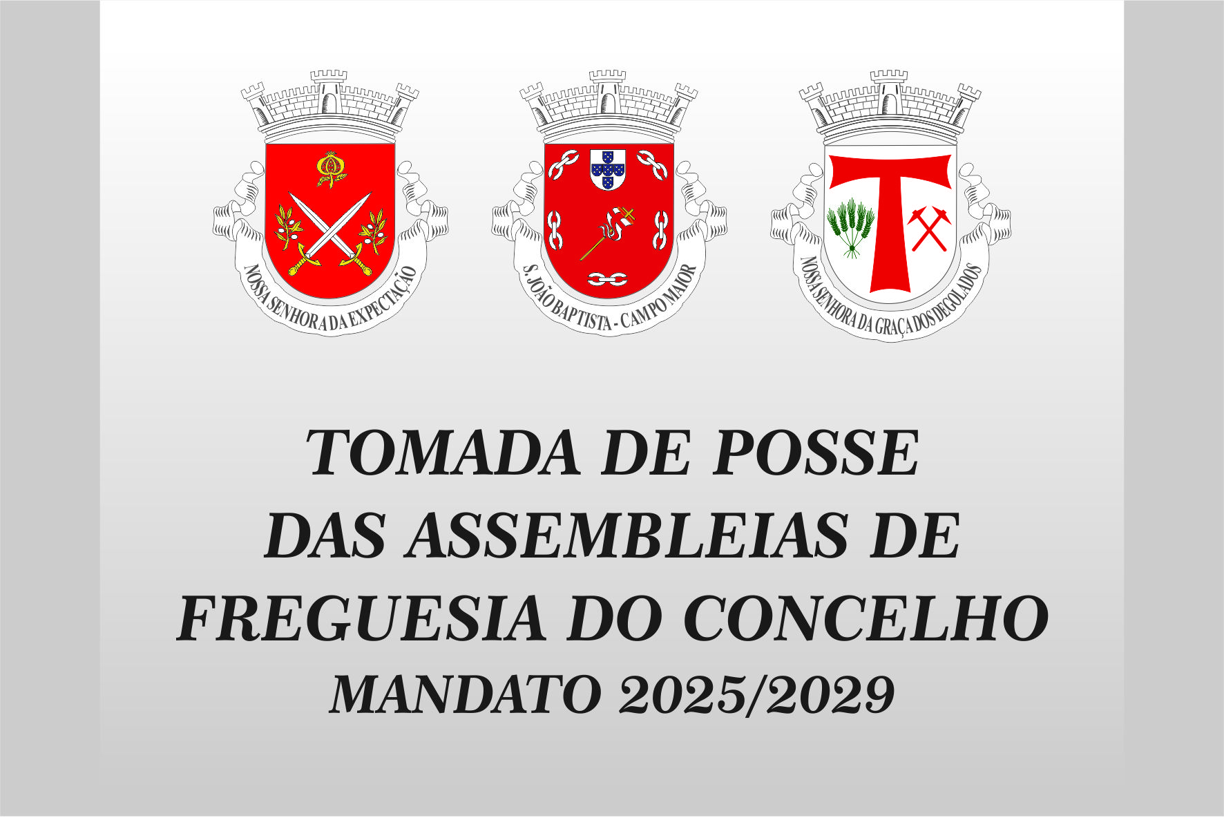 Campo Maior: Assembleias de Freguesia do Concelho já tomaram posse ...