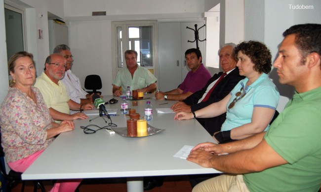 Momento da Reunião convocada pela Mesa da Assembleia