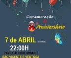 8.º Aniversário da Associação de Festas e Animação de São Vicente e Ventosa