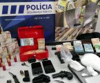 “Operação SCORPION”  PSP faz 6 detenções e apreende armas, munições, estupefaciente e dinheiro