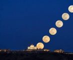 Forte da Graça e Super Lua captada por Sergio Conceição