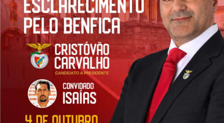 Evora: Candidato Cristóvão Carvalho à presidência do SLB