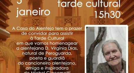 Homenagem a Virgínia Dias