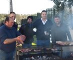 A Sociedade de Recreio de São Brás de Varche organizou a tradicional matança do porco